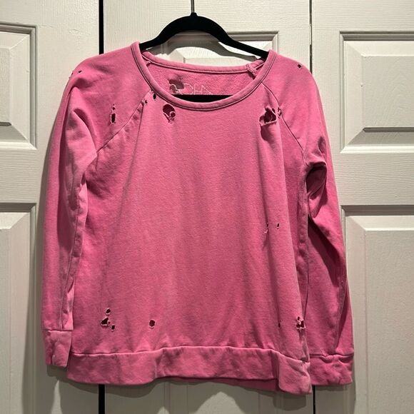 Chaser Tops - Chaser Pink Sweatshirt, Size Medium